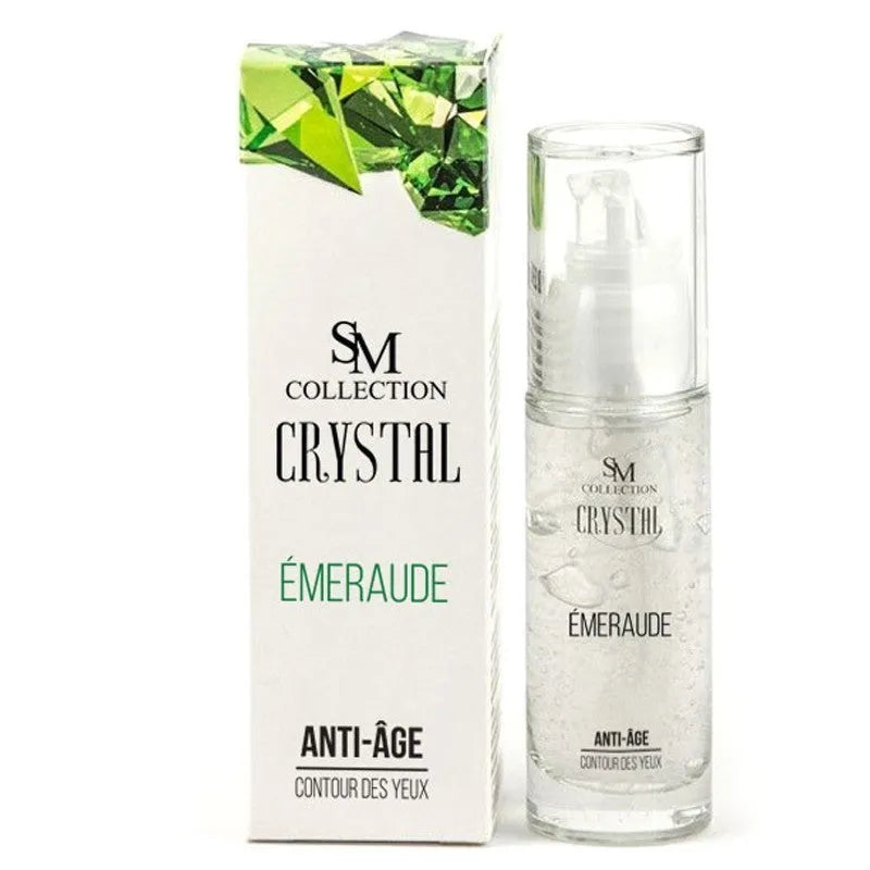Crème yeux anti-âge émeraude collagène rétinol hydratante naturelle 30ml