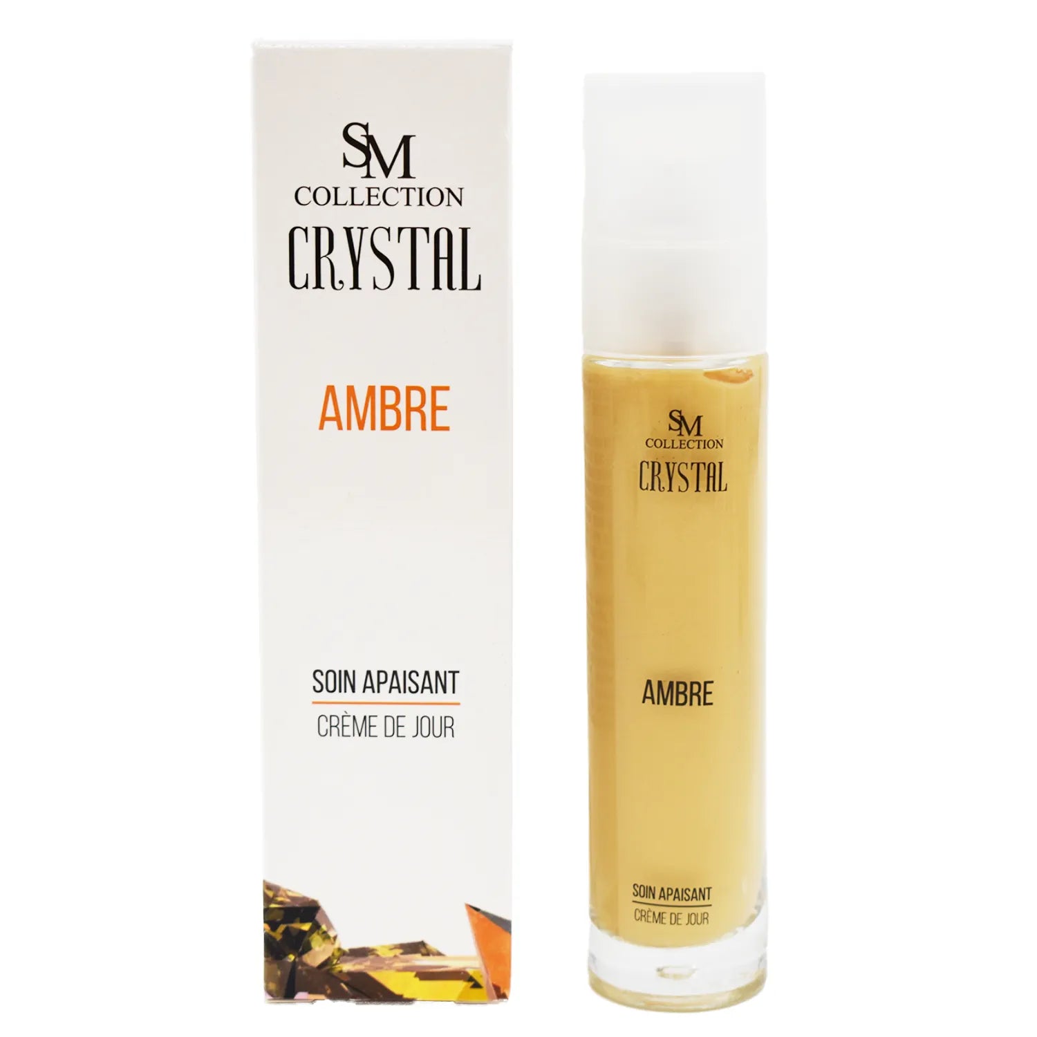 Crème jour peau sensible poudre ambre anti-âge naturelle 50ml