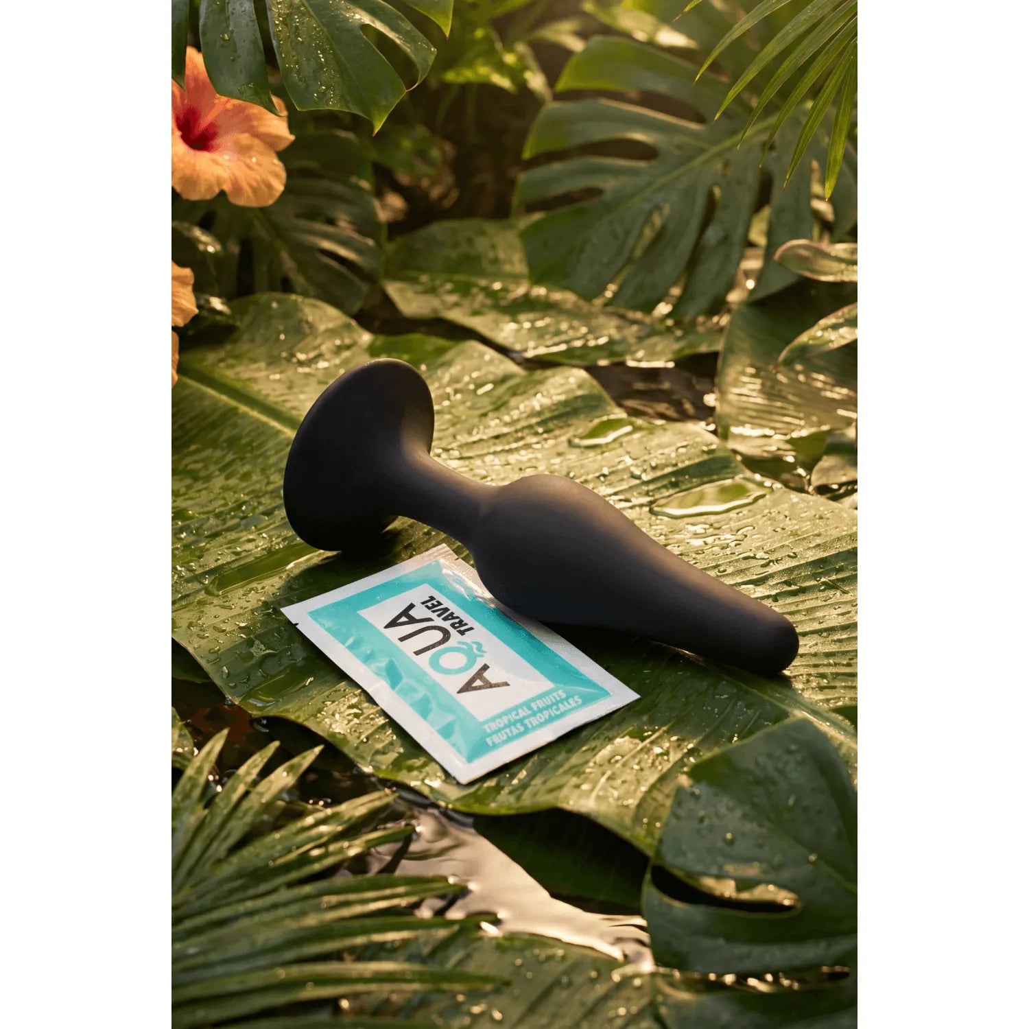 Plug Anal Noir Silicone Premium Ventouse Puissante Étanche Débutants Expérimentés 11,3 cm