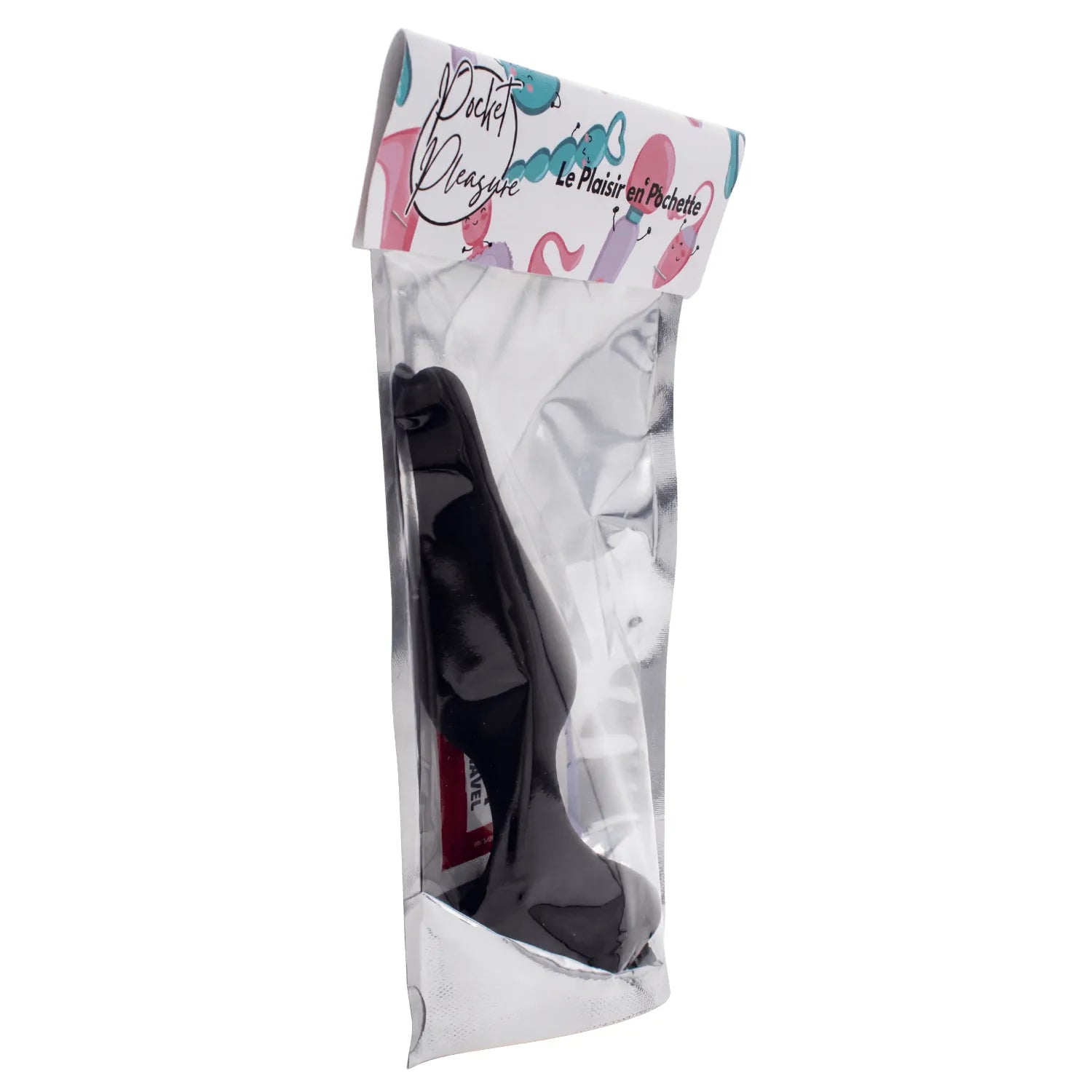 Plug Anal Noir Silicone Premium Ventouse Puissante Étanche Débutants Expérimentés 11,3 cm
