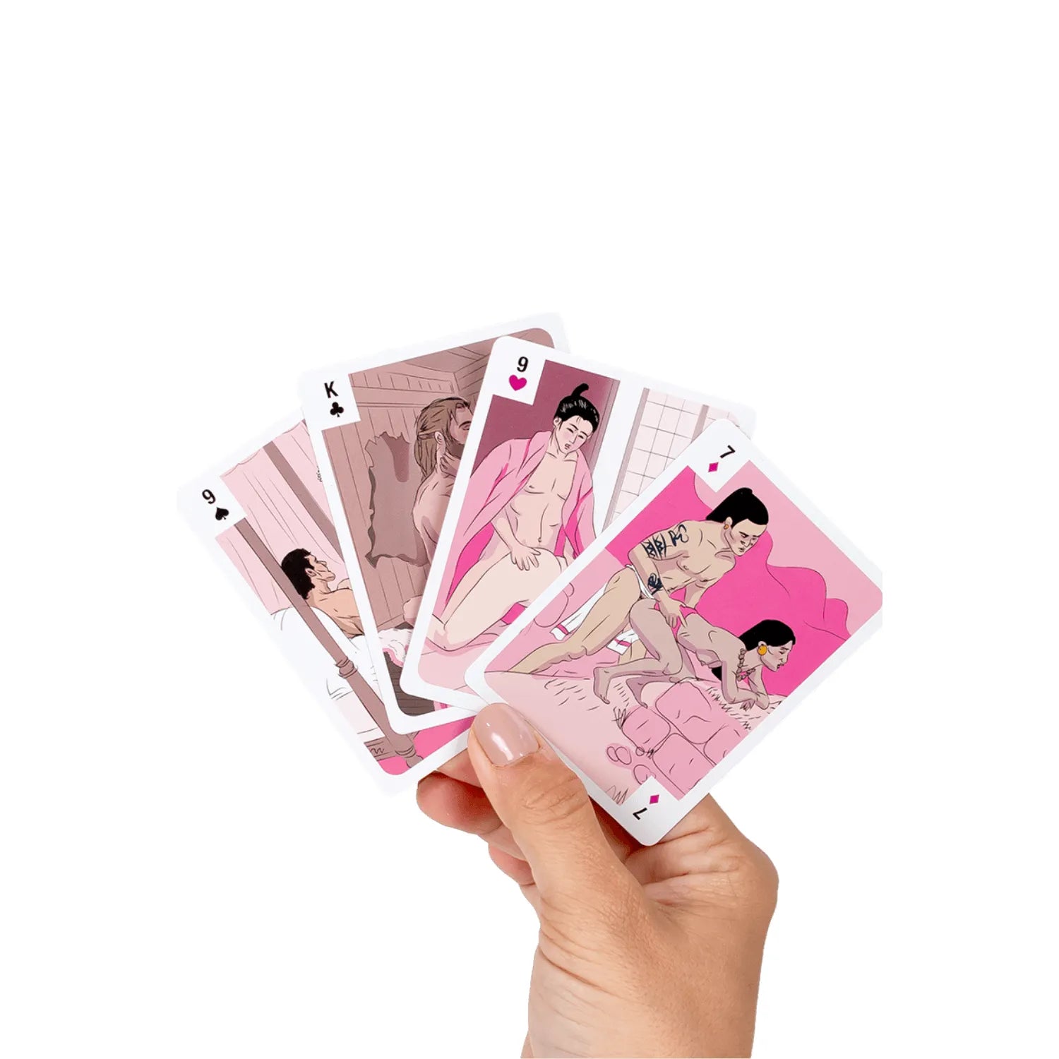 Jeu de cartes érotique artistique Civilisexations positions sensuelles civilisations adultes