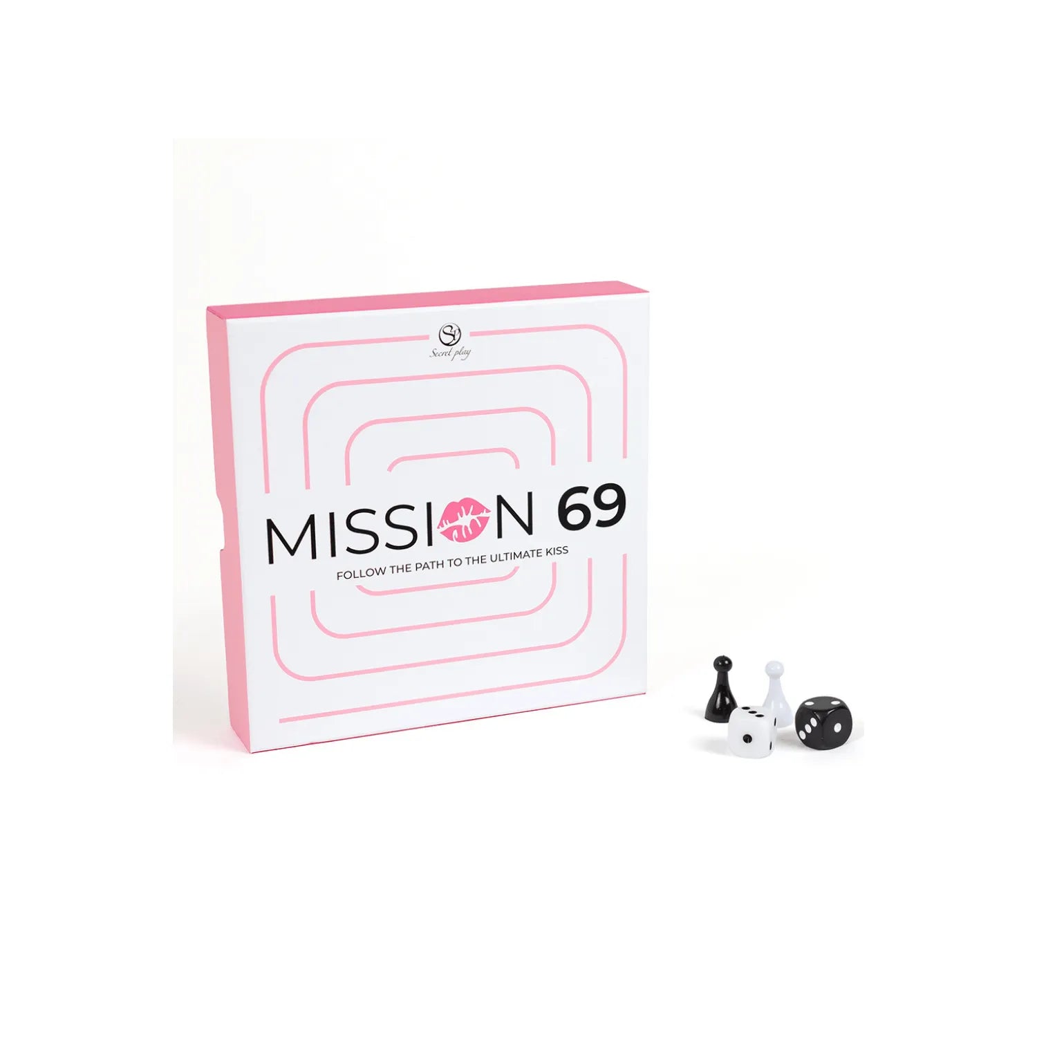Jeu de société érotique Mission 69 parcours couples adultes défis sensuels