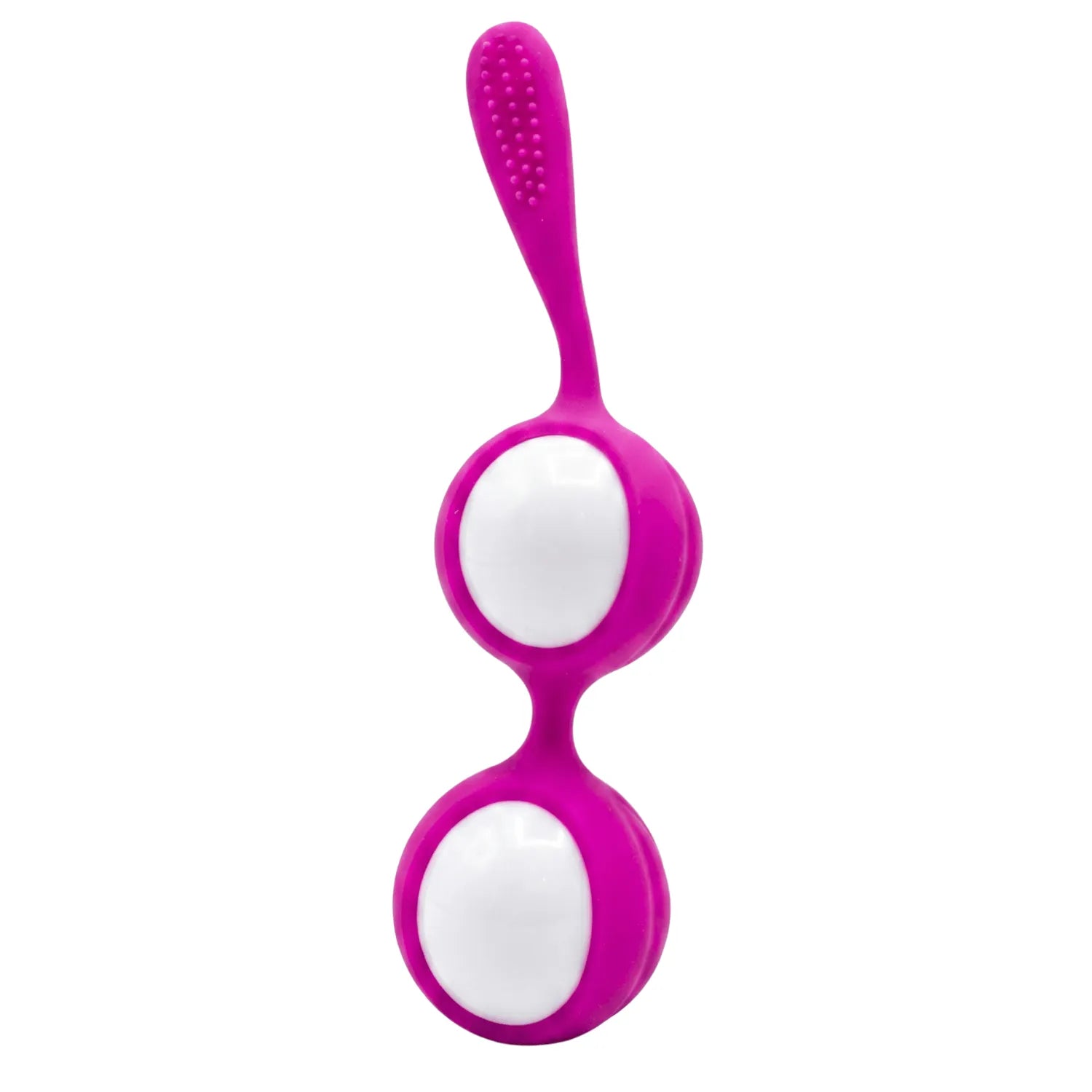 Boules de Geisha Fuchsia Silicone + 1 dosette lubrifiant — Pocket Pleasure