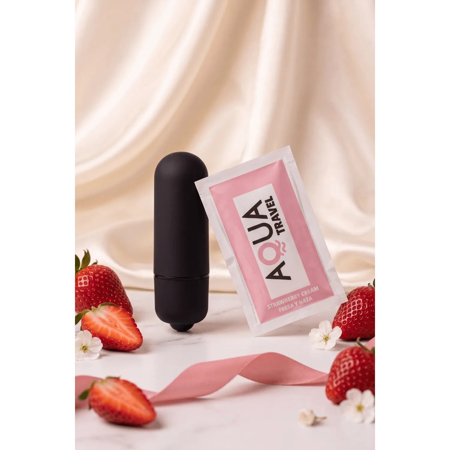Mini Vibromasseur Bullet Noir Mat Discret Vibrations Ciblées Soft-Touch