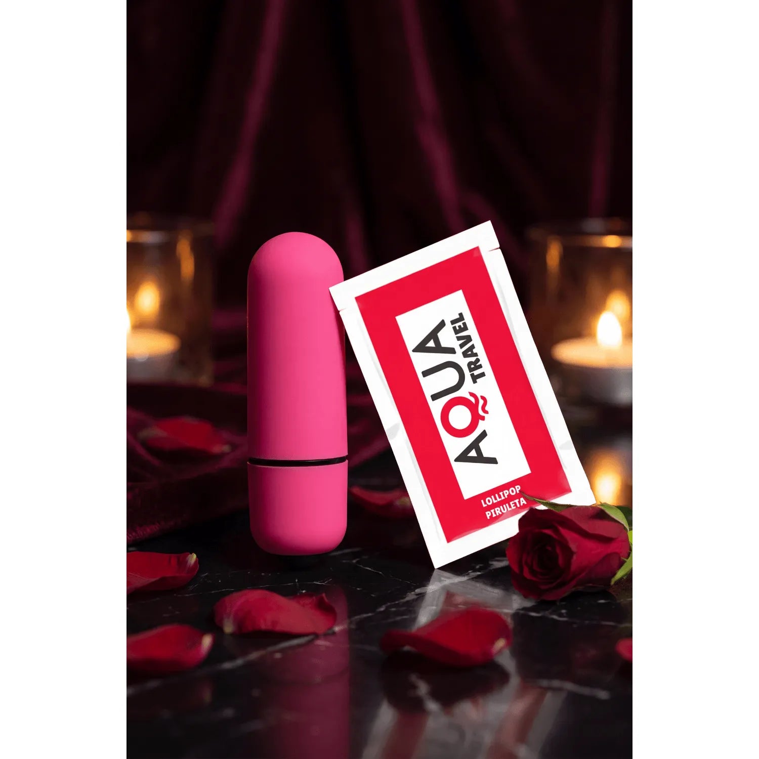Mini Vibromasseur Bullet Rose Mat Soft-Touch Vibrations Puissantes Discret