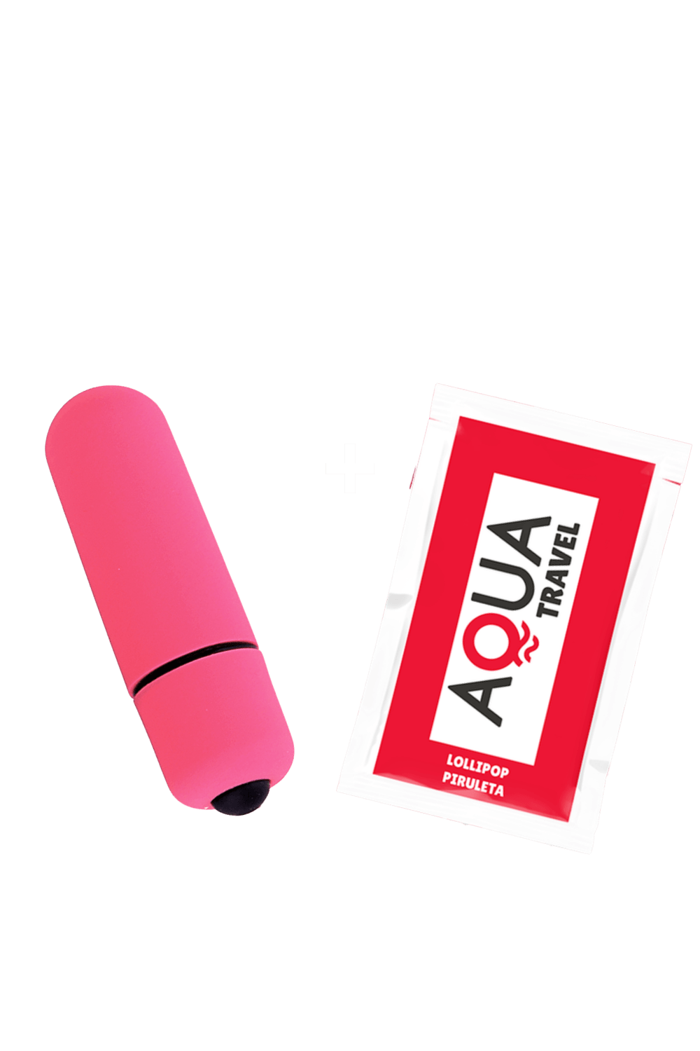 Mini Vibromasseur Bullet Rose + 1 dosette lubrifiant — Pocket Pleasure