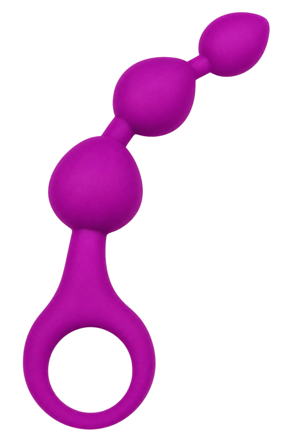 Chapelet Anal 3 Boules Fuchsia Silicone + 1 dosette de lubrifiant — Pocket Pleasure