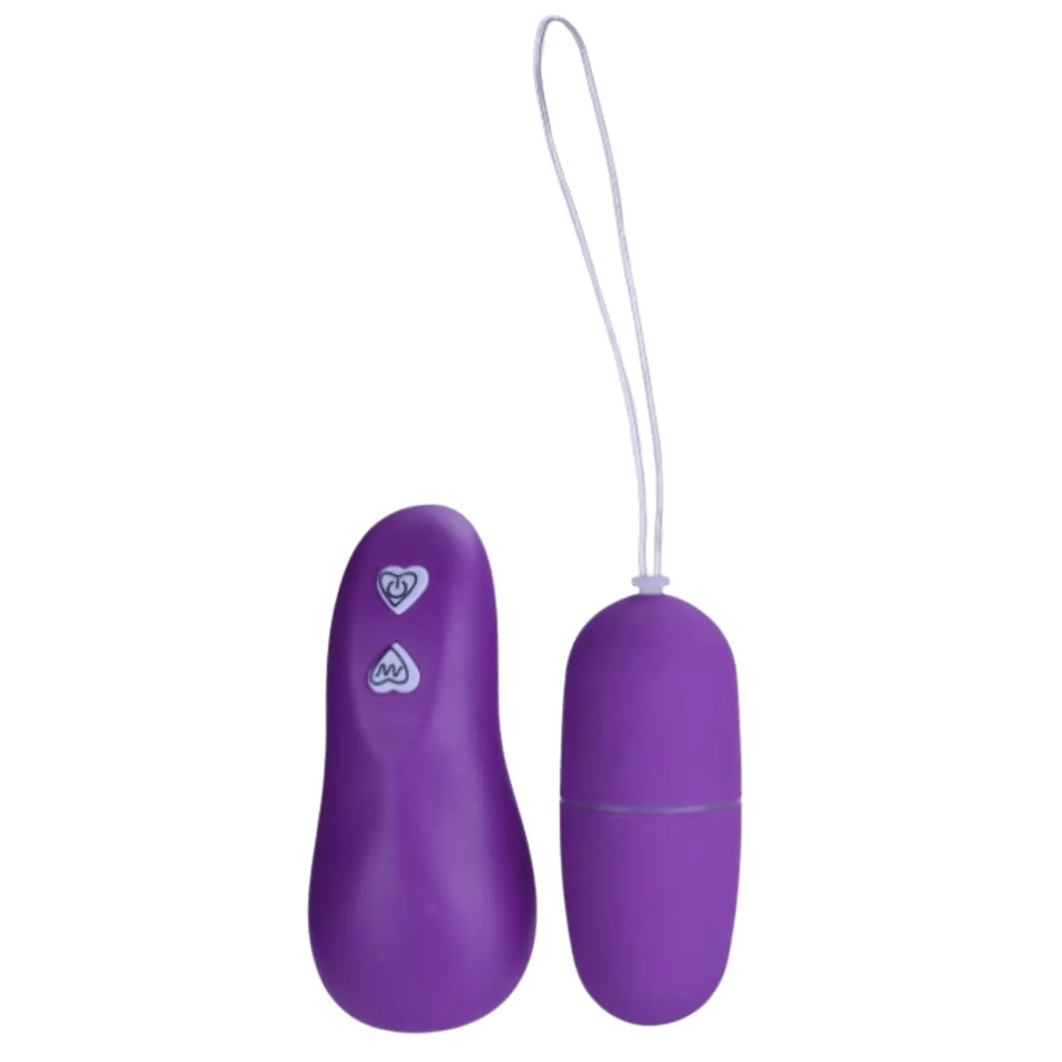 Œuf Vibrant Télécommandé 7 Vitesses Violet + 1 dosette de lubrifiant — Pocket Pleasure