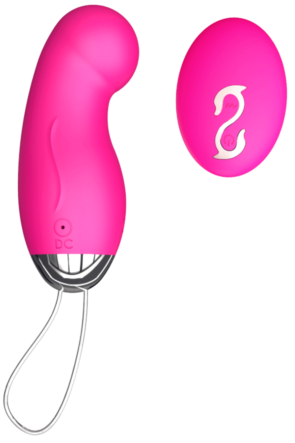 Œuf Vibrant Télécommandé 10 Modes Rose + 1 dosette de lubrifiant — Pocket Pleasure