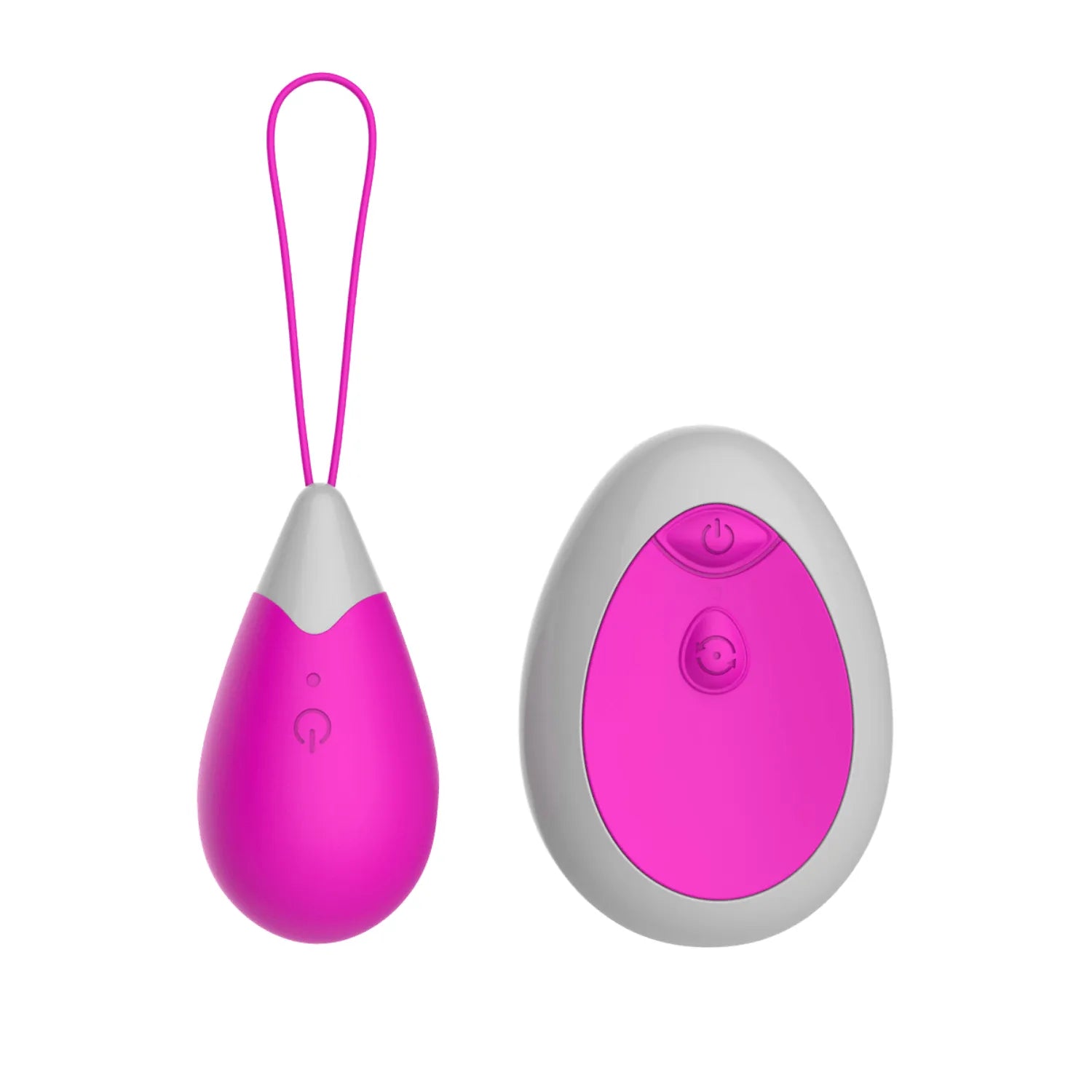 Œuf Vibrant Télécommandé 10 Modes Fuchsia + 1 dosette de lubrifiant — Pocket Pleasure