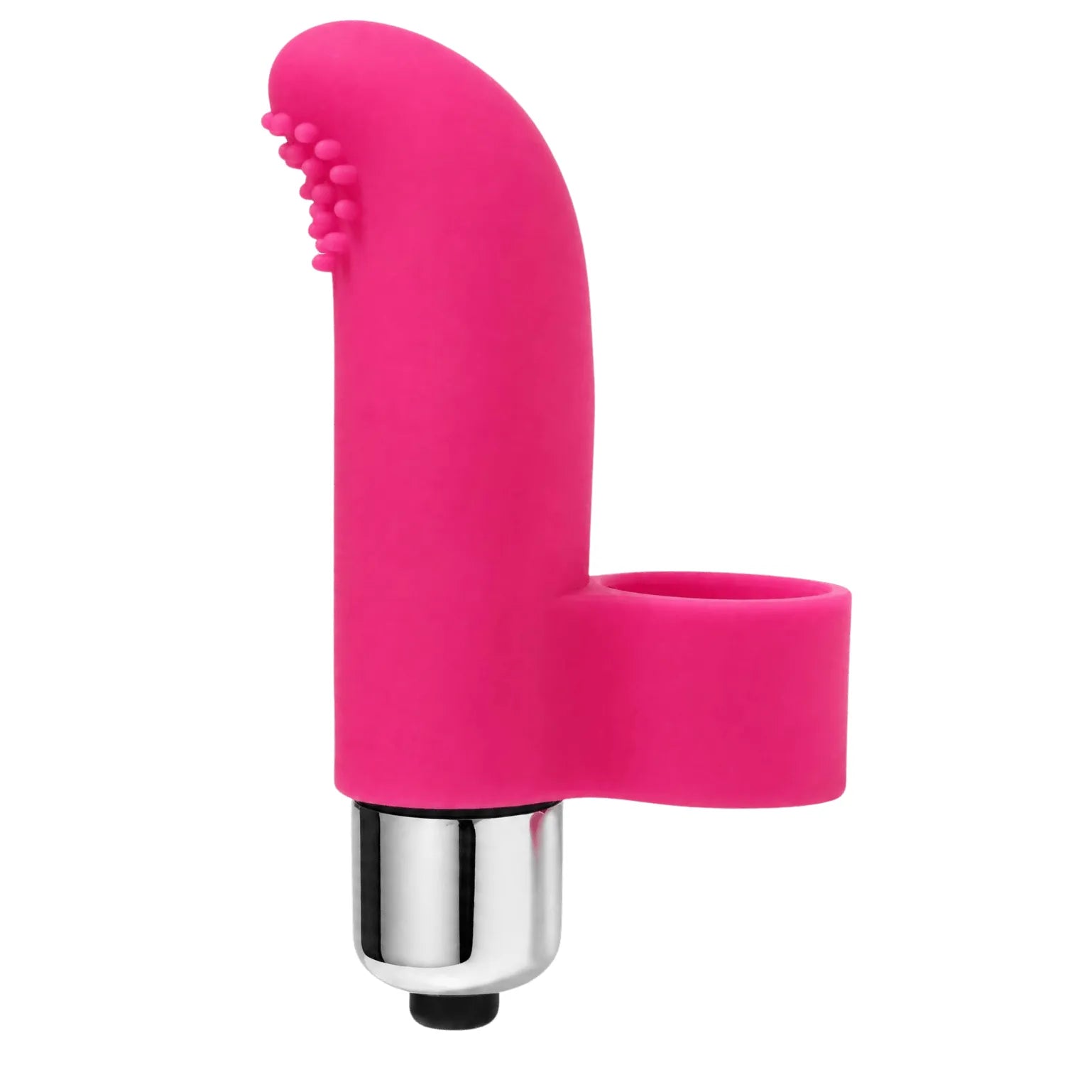 Doigt Chinois Vibrant Picots Rose + 1 dosette de lubrifiant — Pocket Pleasure