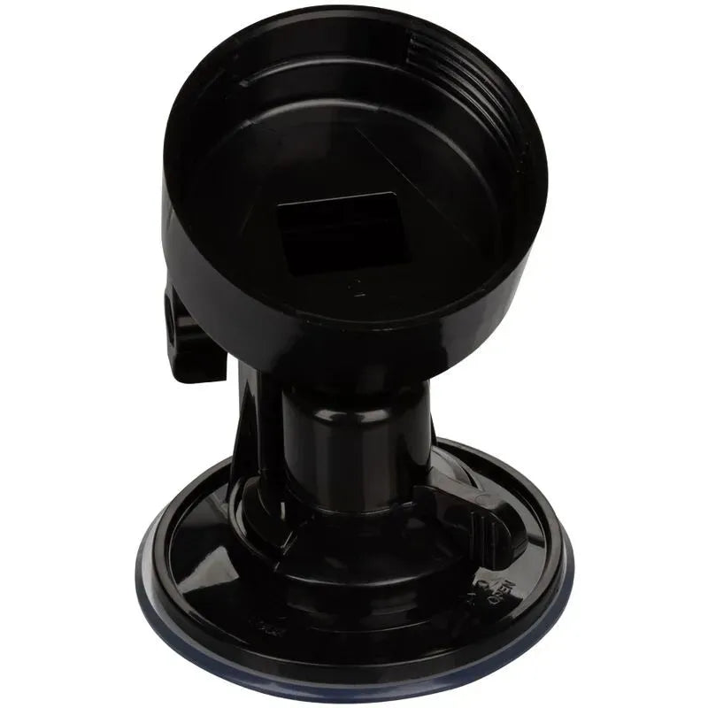 Accessoire d'aspiration noir pour masturbateurs Private, forme cylindrique, base ventouse pour fixation murale.