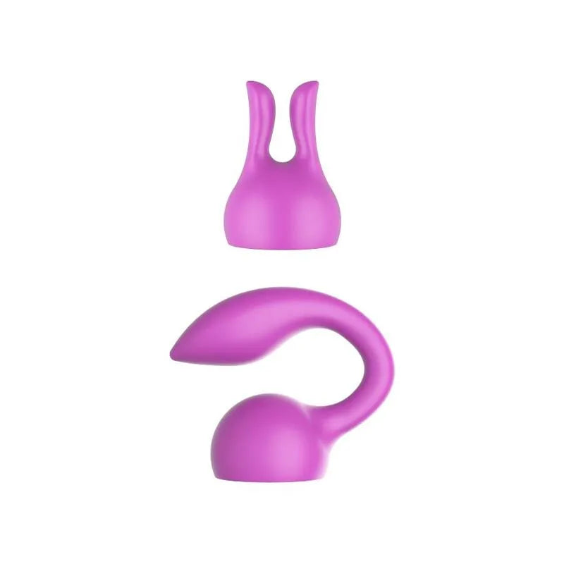 Accessoire en silicone rose pour couple, forme ergonomique, compatible avec masseur XOCOON, stimulation personnalisée.