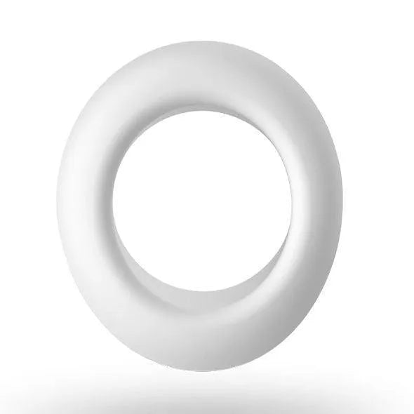 Accessoires blancs interchangeables Satisfyer Pro Deluxe, forme circulaire, pack de 5 pour hygiène et discrétion.