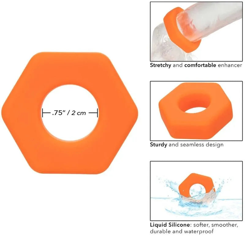 Anneau Cockring Silicone Liquide Prolongation Érection