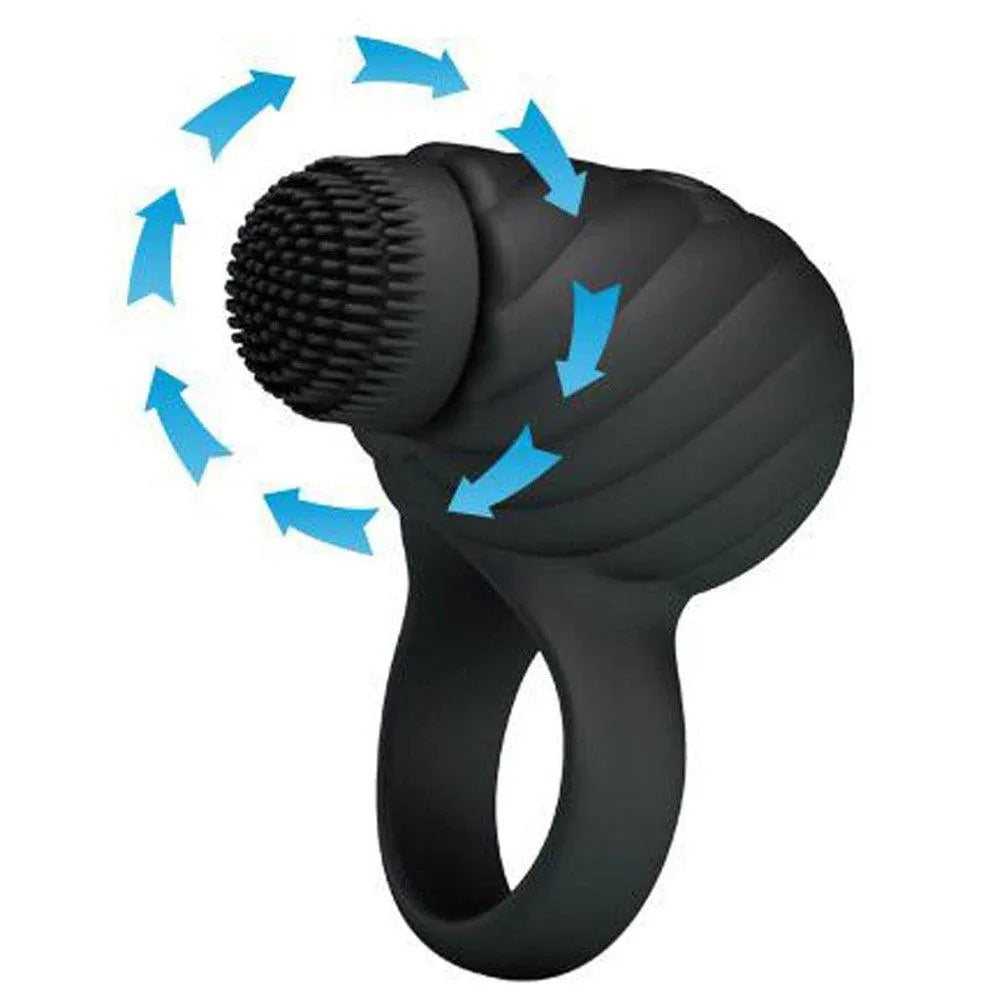 Anneau pénis rotatif Pretty Love Florence rechargeable USB