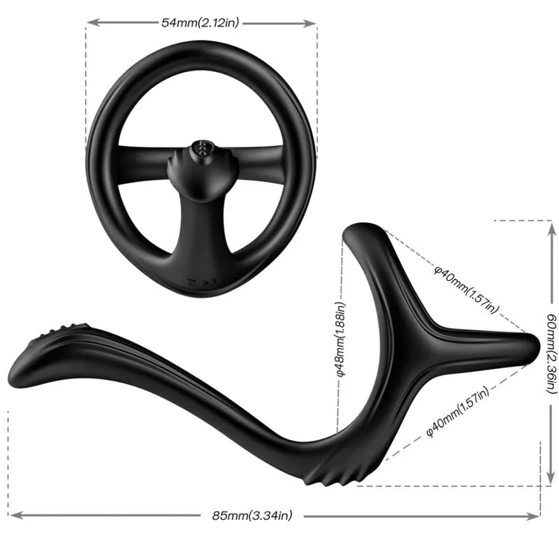Anneau Pénien Silicone Ergonomique Armony