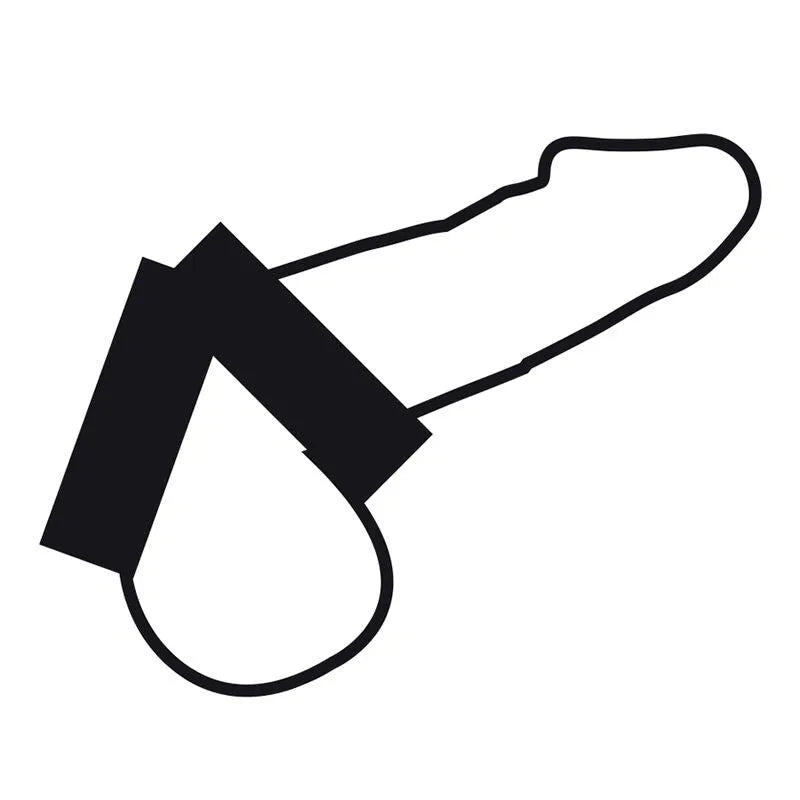 Anneau pénien noir en TPR hypoallergénique, forme circulaire, accessoire BDSM pour érections durables et confortables.