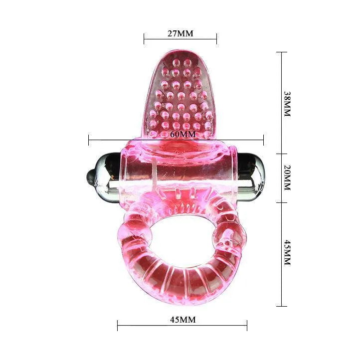 Anneau Vibrant Ergonomique Pour Couple