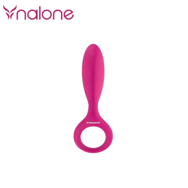 Anneau vibrant rose en silicone, contact clitoridien, forme ergonomique, balle vibrante intégrée pour sensations intenses.