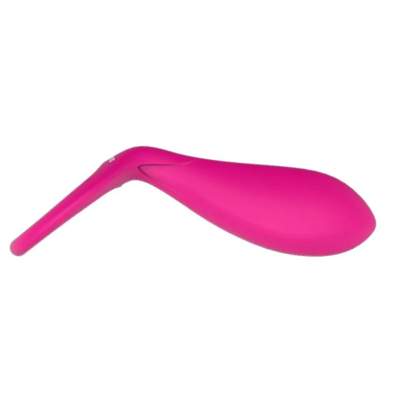Anneau vibrant rose en silicone, forme ergonomique, contact clitoridien, pour plaisir partagé, haute qualité, confortable.