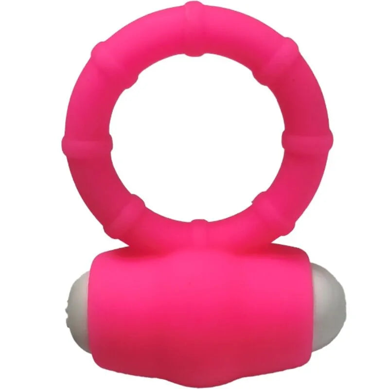 Anneau Vibrant Étanche En Silicone Pour Couples