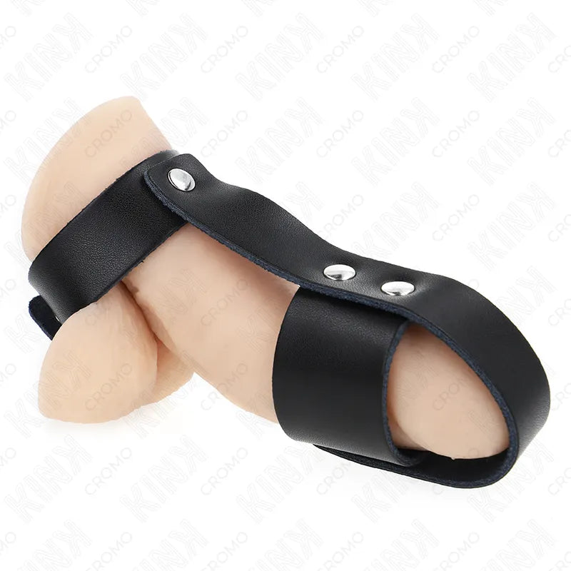 Anneaux Péniens Bdsm En Cuir Ajustable