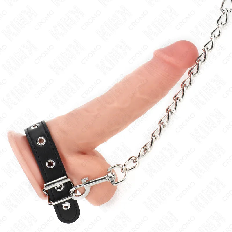 Anneaux Péniens Bdsm En Cuir Ajustable