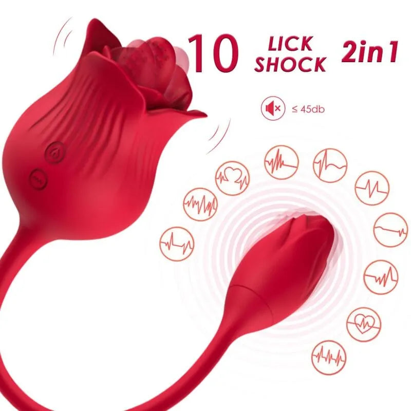 Appareil Clitoridien Étanche Silicone Modes Multiples