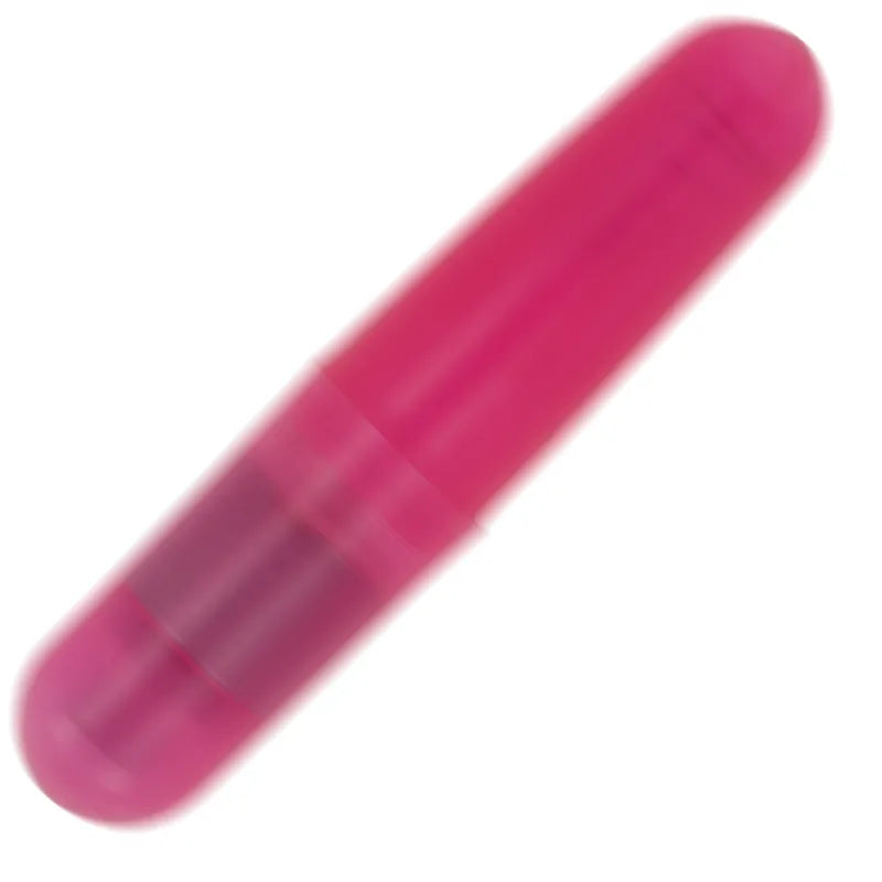 Balle vibrante rose en PVC bodysafe, compacte et lisse, idéale pour stimulation précise et discrète.
