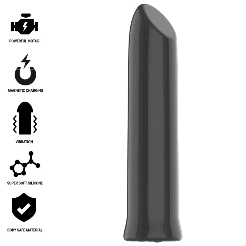 Balle vibrante violette en silicone étanche, compacte et douce, idéale pour une stimulation discrète et efficace.