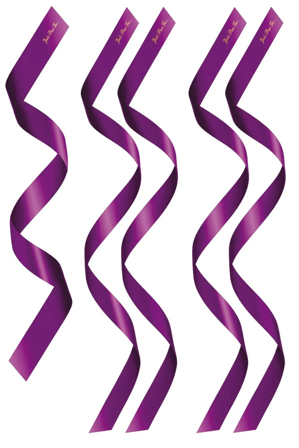 Bandeaux Satinés Violets Pour Jeux Érotiques