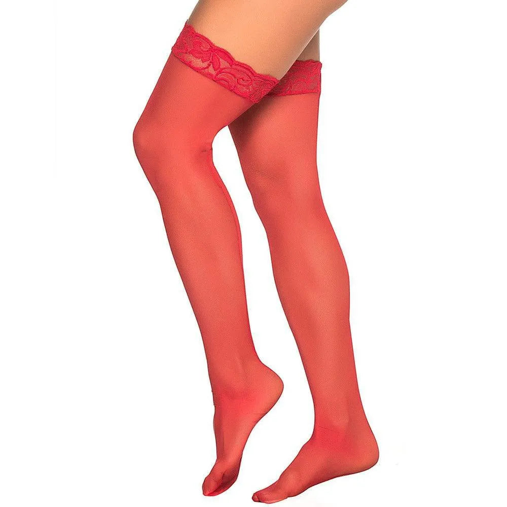 Bas Sexy Rouge