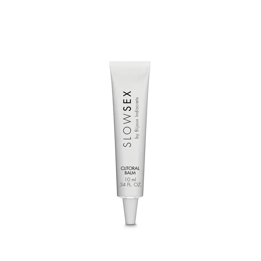Tube blanc de baume clitoridien stimulant à la noix de coco, 10 ml, avec bouchon, pour intensifier le plaisir féminin.