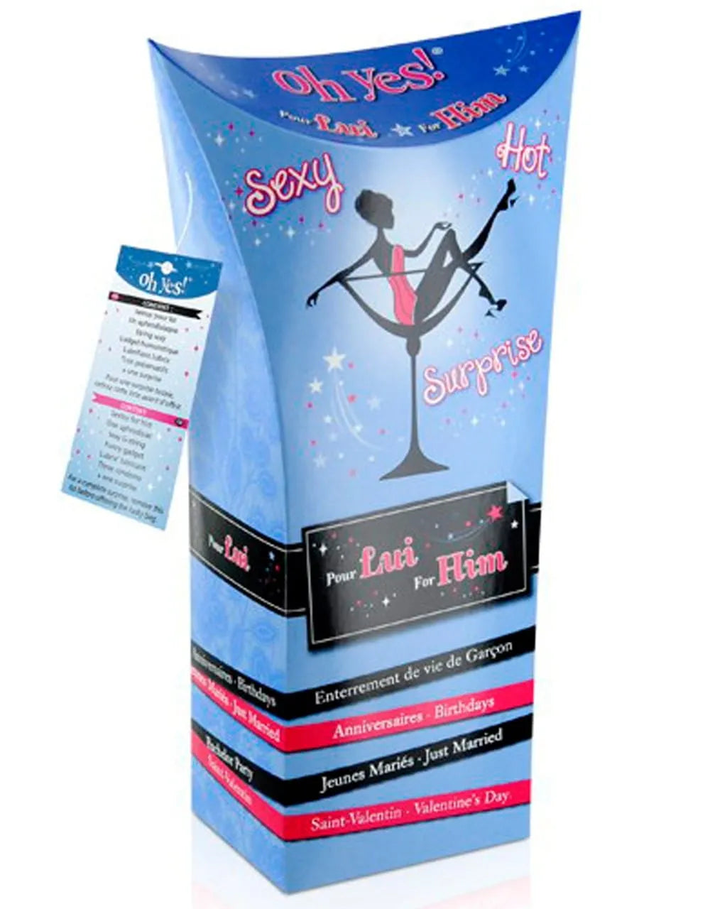 Boîte Surprise Sexy Homme Avec Sextoy Et Aphrodisiaque