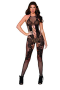Bodystocking Papillon Dentelle Dos Nu