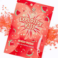 Bonbons pétillants pastèque goût rafraîchissant comestibles stimulants sensuels intimes fellation érotique ludique excitants sucrés effervescents portables sachet 9g