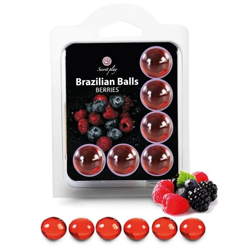 Boules Brésiliennes Aromatisées Fruits Érotiques