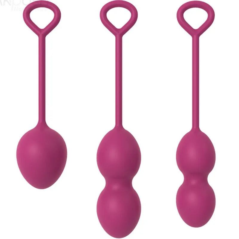 Boules De Geisha Bourgogne Abs-Silicone