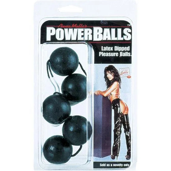 Boules de Geisha noires en silicone pour exercices Kegel, packaging transparent, amélioration bien-être intime.