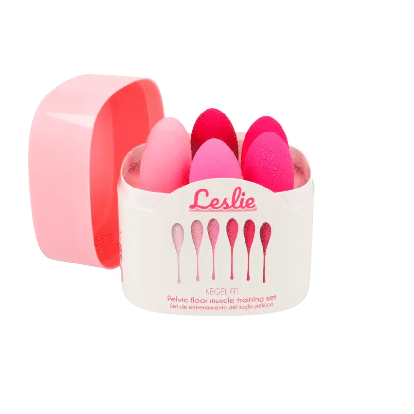 Boules de Geisha en silicone rose et rouge dans un étui, pour renforcement pelvien féminin, différents poids pour entraîne...