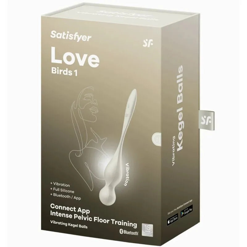 Boules de Geisha vibrantes en silicone ergonomique, couleur blanche, avec 12 programmes, pour entraînement pelvien.