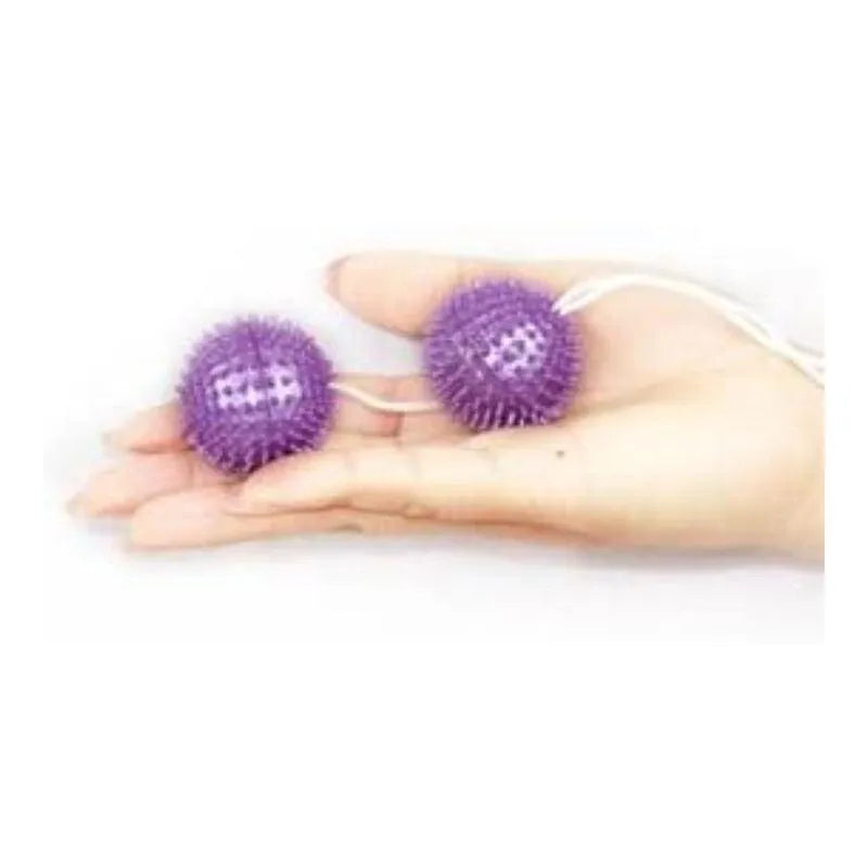 Boules De Geisha Violettes Texturées Pour Débutants