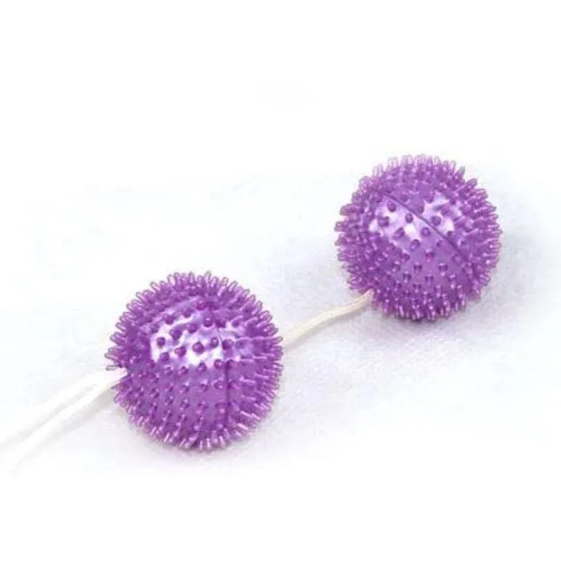 Boules De Geisha Violettes Texturées Pour Débutants