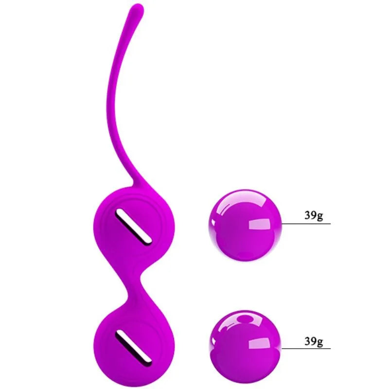 Boules De Kegel En Silicone Pour Entraînement Vaginal