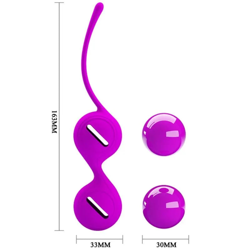 Boules De Kegel En Silicone Pour Entraînement Vaginal