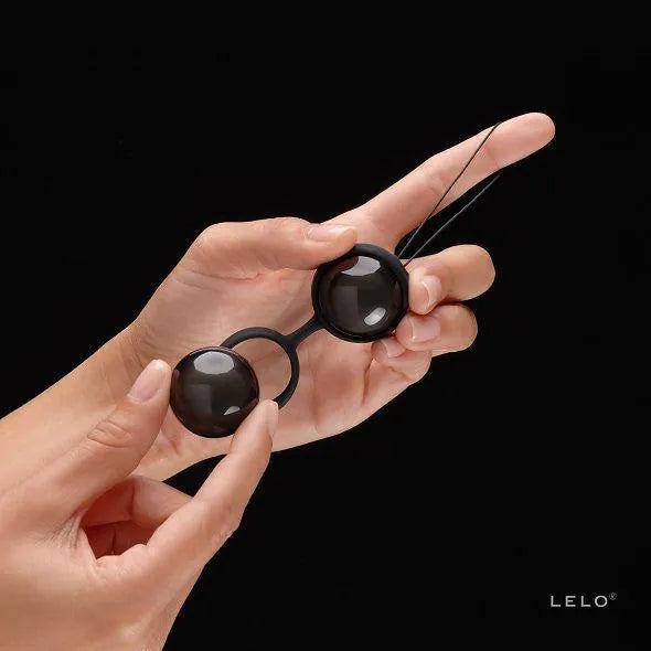Boules De Kegel Élégantes En Silicone Noir