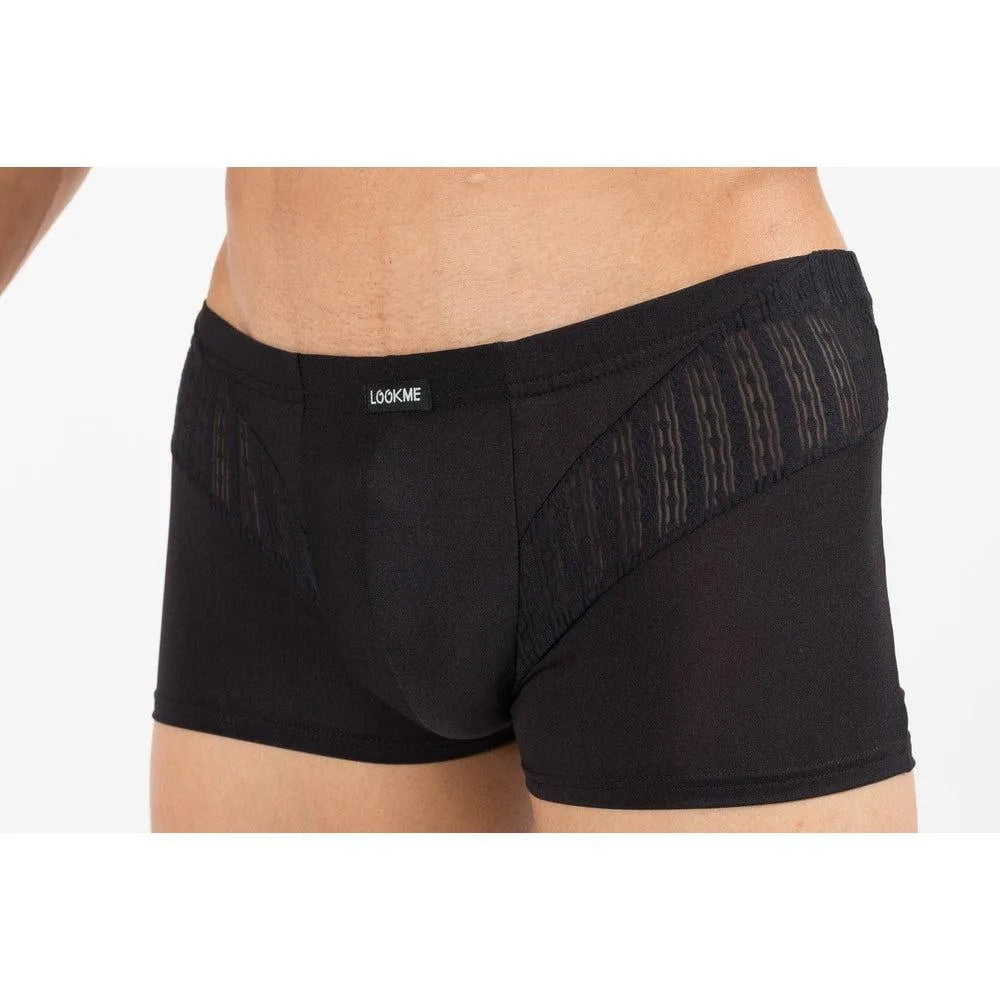 Boxer Transparent Bi-Matière Sous-Vêtement Homme
