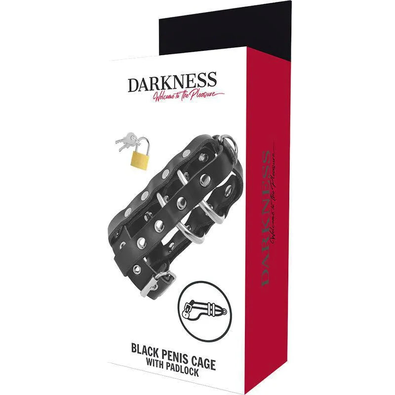 Cage De Chasteté Cuir Végétalien Hypoallergénique