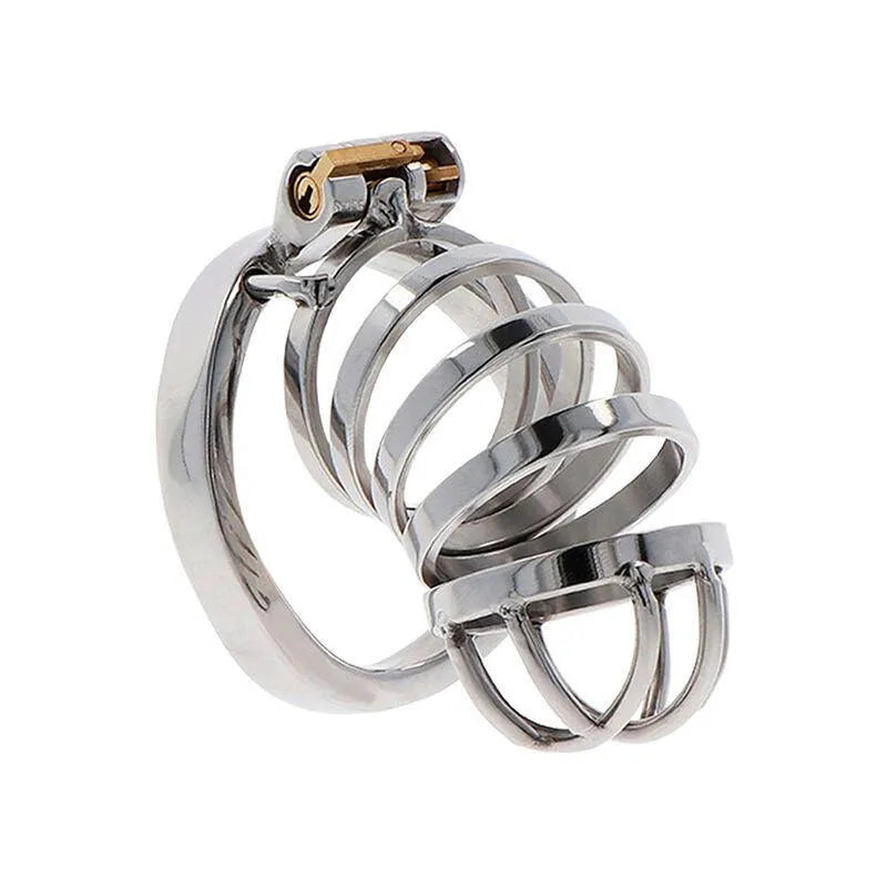 Cage De Chasteté En Métal Inoxydable